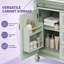 Meuble-lavabo avec tiroir en céramique 3 tiroirs et armoire Heywood-413314260
