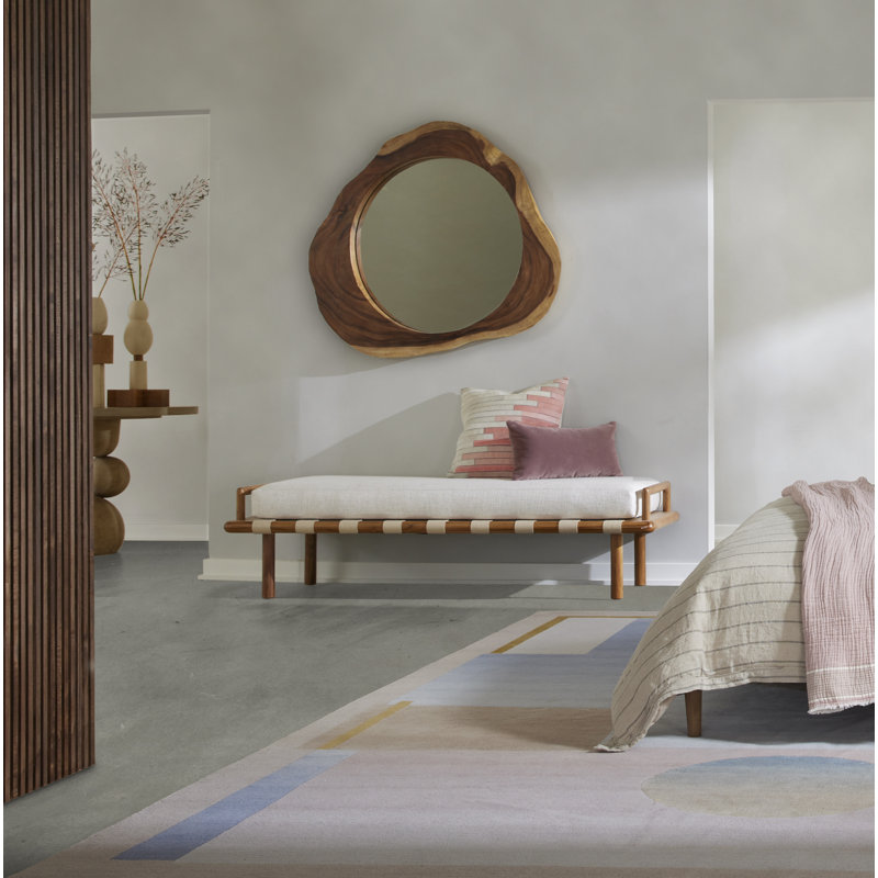 Constantine Upholstered Bench, Natural