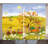 Fall Semi-Sheer Rod Pocket Curtain Panels-46042442