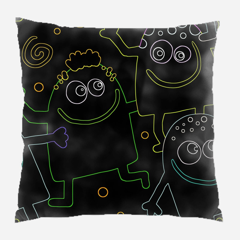 Coussin décoratif transparent, Intérieur