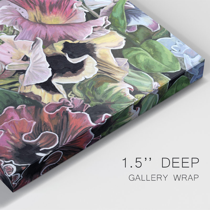" Floral Crop II ", 32" W x 48" H