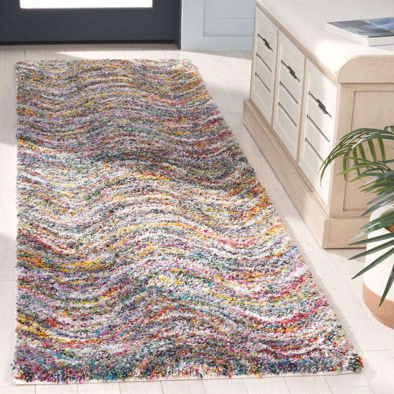 Gleno Performance Abstract Rug, Runner 2'3" x 8'