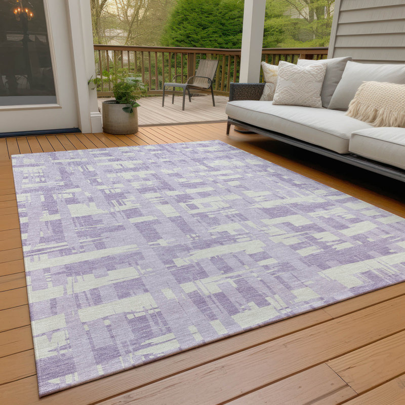Tapis lavande intérieur / extérieur lavable à la machine, Rectangulaire 3 pi x 5 pi