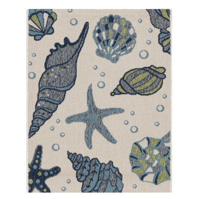 Tapis intérieur / extérieur beige Hofmeister