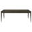 Ash Brown Extension Leaf Dining Table
