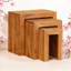 Mundelein Solid Wood Sled Nesting Tables
