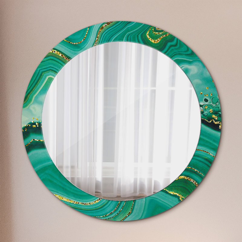 Huldar Glass Flat Wall Mirror, 70cm H x 70cm W