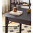 Black Solid Wood Writing Desk-110395590