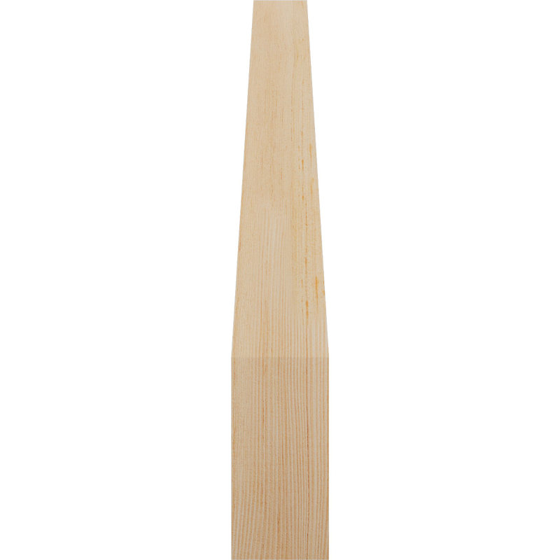 Attelle impériale du genou, Sapin de Douglas, Lisse, H 26 po x l 3,5 po x P 22 po