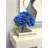 Real Touch Hydrangea Floral Arrangement in a Glass Vase-1618609666