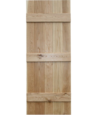 Nostalgia Solid Oak Internal Door Unfinished