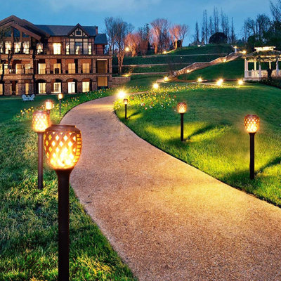 Solar Powered Integrated LED Pathway Light Pack