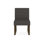 Waterfall Waiting Reception Armless Guest Chair Sled Base Metal Frame.