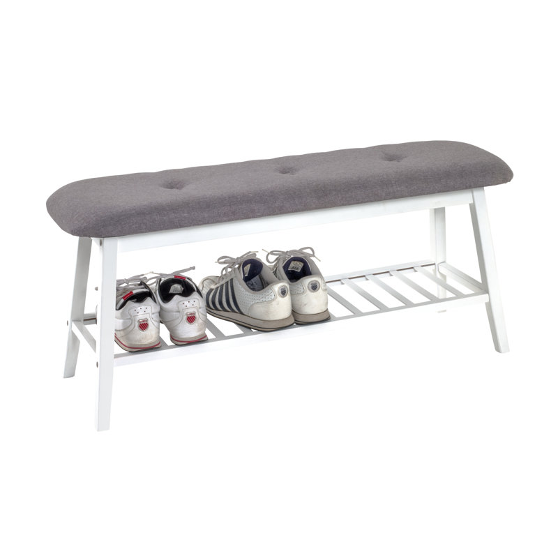 Callon Polyester Upholstered Storage Bench, H44 x W100 x D30cm