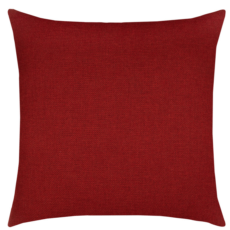 Micro Fringe Outdoor Square Sunbrella® Pillow Cover & Insert, Carbon, Square 20"
