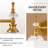 Modern Bathroom Vanity Light Fixture with Tulip Glass Shades-564188287-540052116
