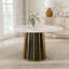 Ensemble de table de salle à manger 7 pièces avec 6 chaises en cuir PU-2070334258-2070334259