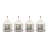 5.5'' Geometric Resin Holiday Shaped Ornament