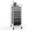Organisateur de chariot de rangement roulant 10 tiroirs avec 4 roulettes universelles-832741651