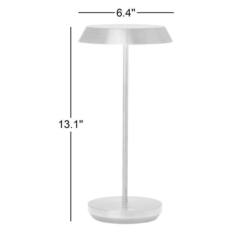 Tepa Accent Rechargeable Table Lamp, Black
