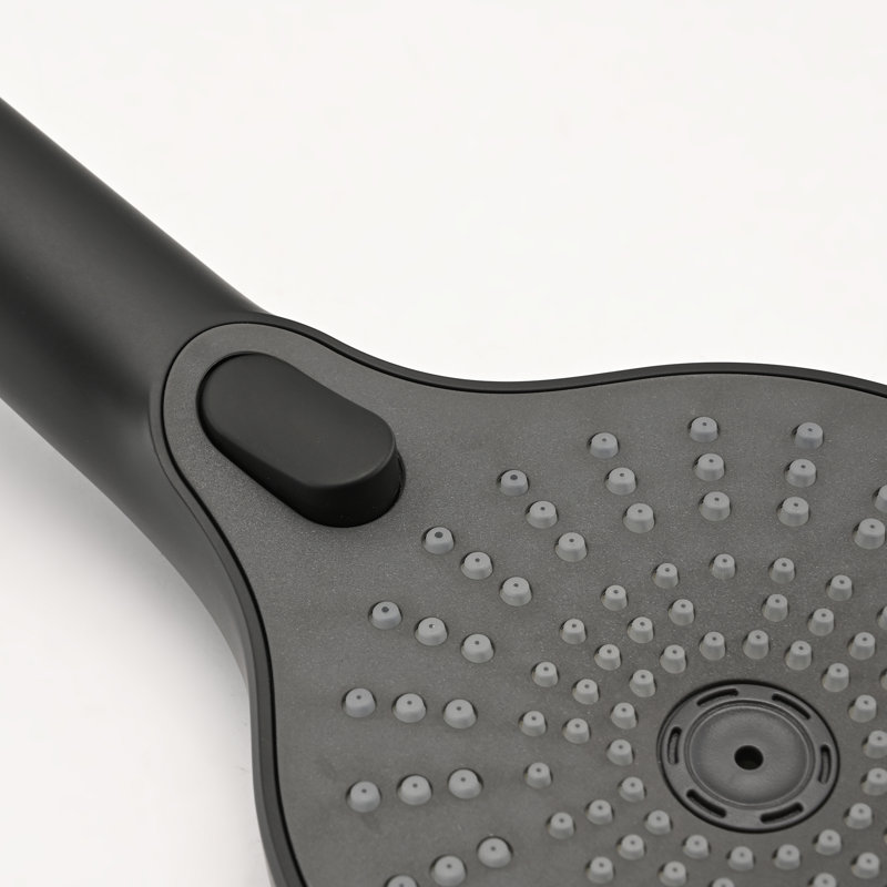 Shower Head With Handheld Shower System With 8" Rainfall Shower Head Shower System Dual Shower Combo 3Setting Handheld Sprayer With Slide Bar Matte Black