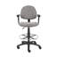 Chaise à dessin réglable Jea, tweed gris, repose-pieds rond-118318898