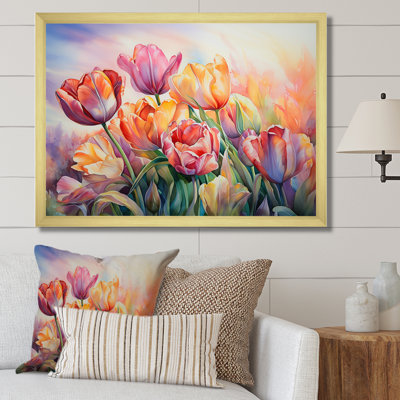 " Tulips Sunset II "