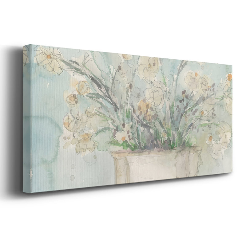 Présentoir de table I - Toile tendue avec châssis - Prêt à accrocher, H 16 po x l 40 po
