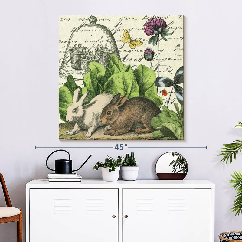 Brampt Garden Rabbit II, 33" H x 33" W