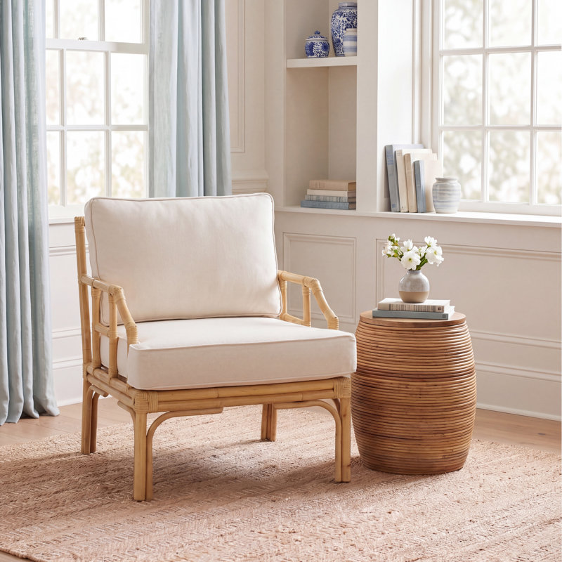 Fauteuil club Twilley, Naturel