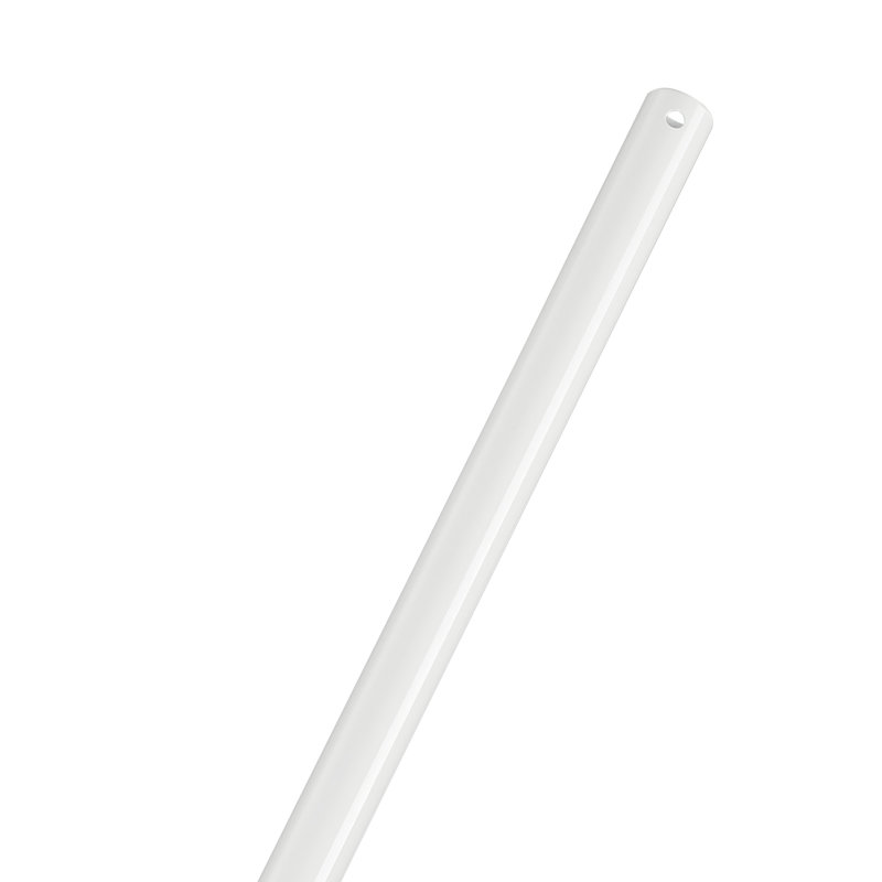 Ceiling Fan Downrod, Gloss White, 36" H x 1" W x 1" D