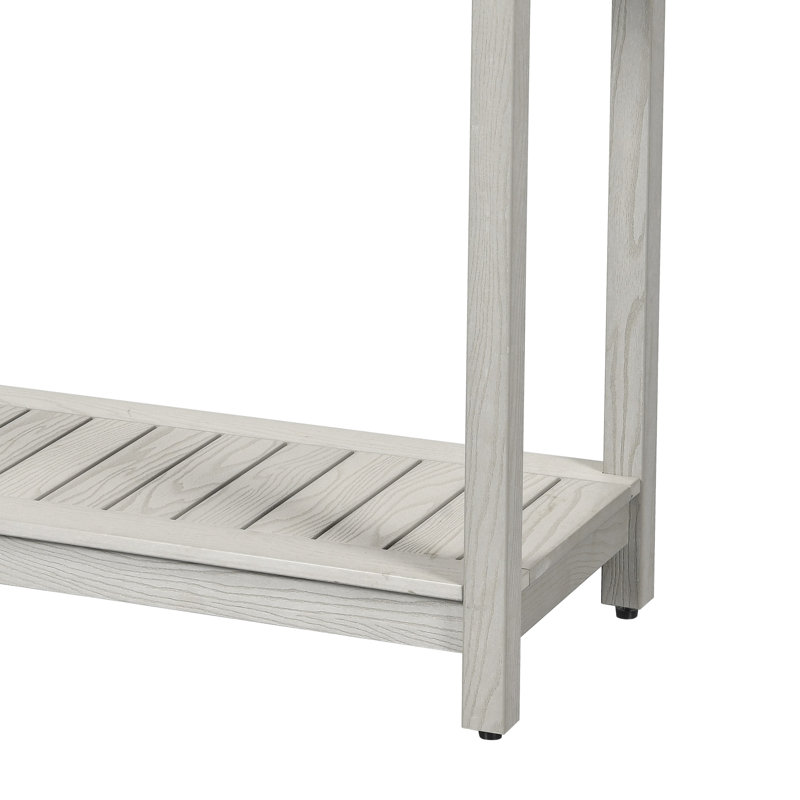Dhevansh 38.3'' Console Table, White