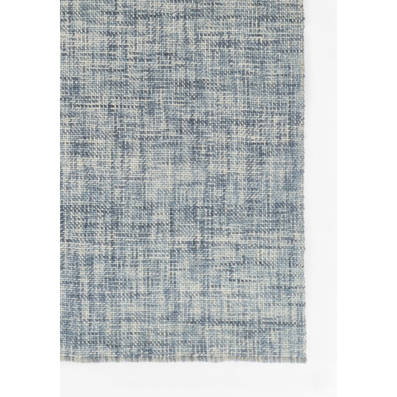 Aldred Wool Area Rug in Blue, Rectangle 2' x 3'