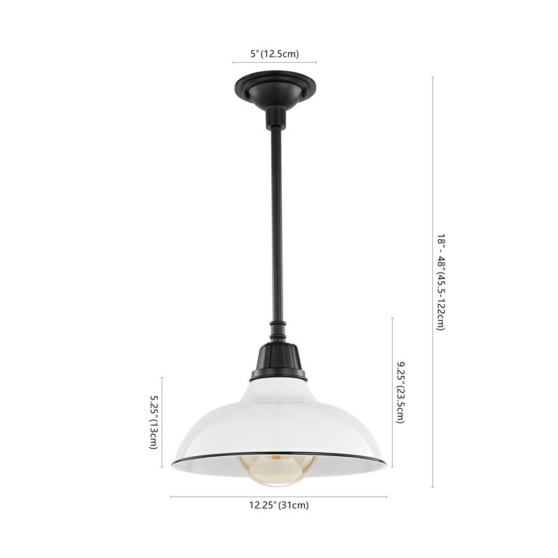 Mamani Outdoor Pendant, White