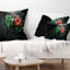 Coussin lombaire abstrait et abstrait 3D