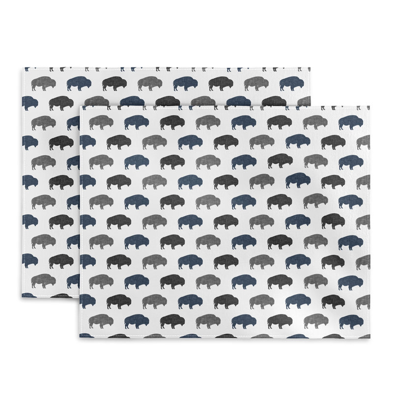 Cotton Animals/Nature Rectangle Placemat