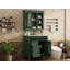 Ensemble de meuble-lavabo autoportant 30 po avec lavabo supérieur, meuble-lavabo moderne avec 2 tiroirs et tiroir coulissant, ensemble de meuble-lavabo autoportant avec miroir et meuble-lavabo simple (identique à SW000126AAF)