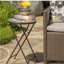 Table de bout en argent