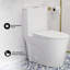 Toilette allongée une pièce à double tourbillon 1,1 / 1,6 gallons St. Tropez