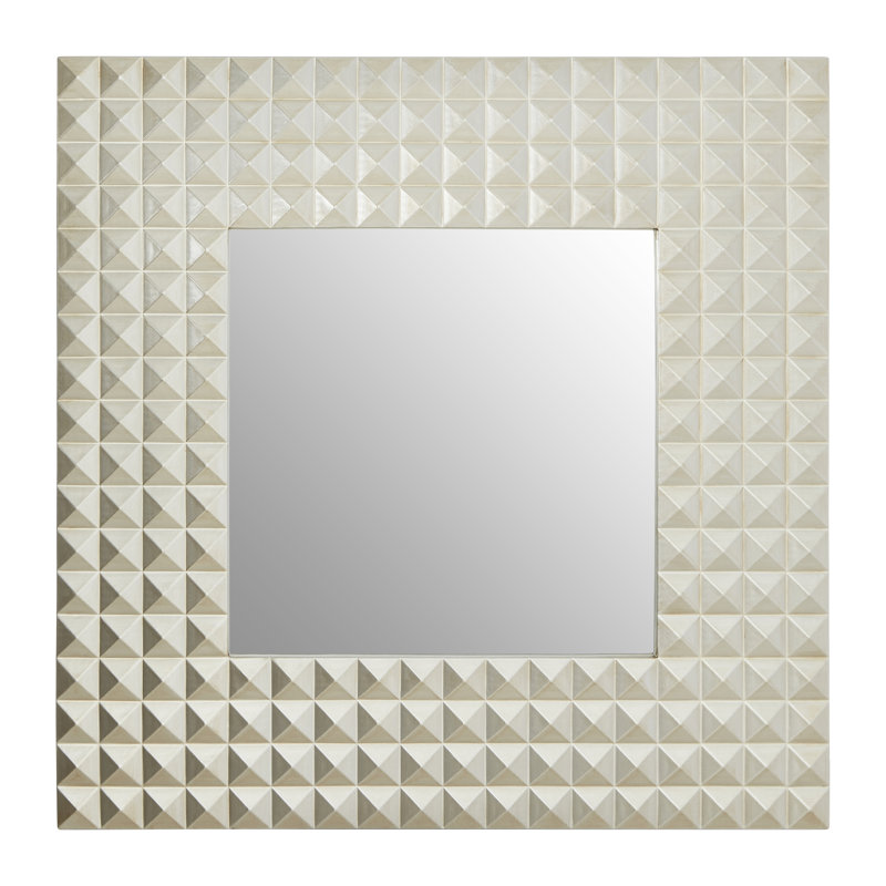 Chevigny Metal Flat Wall Mirror