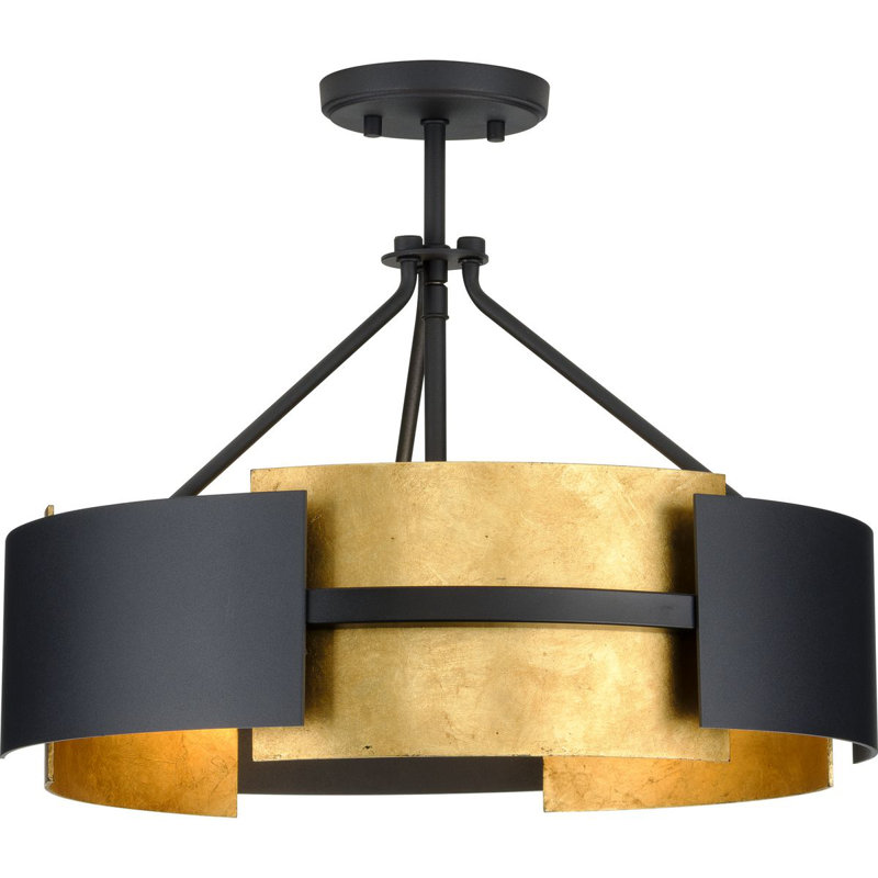 Lustre tambour 3 lumières Vankirk