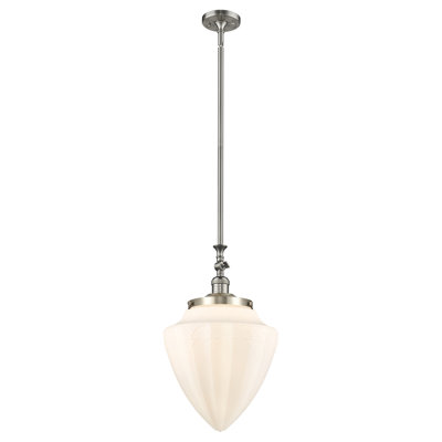 Franklin Restoration - Stian - Mini-luminaire suspendu à tige inclinable 1 lumière - Ampoule non incluse - Abat-jour
