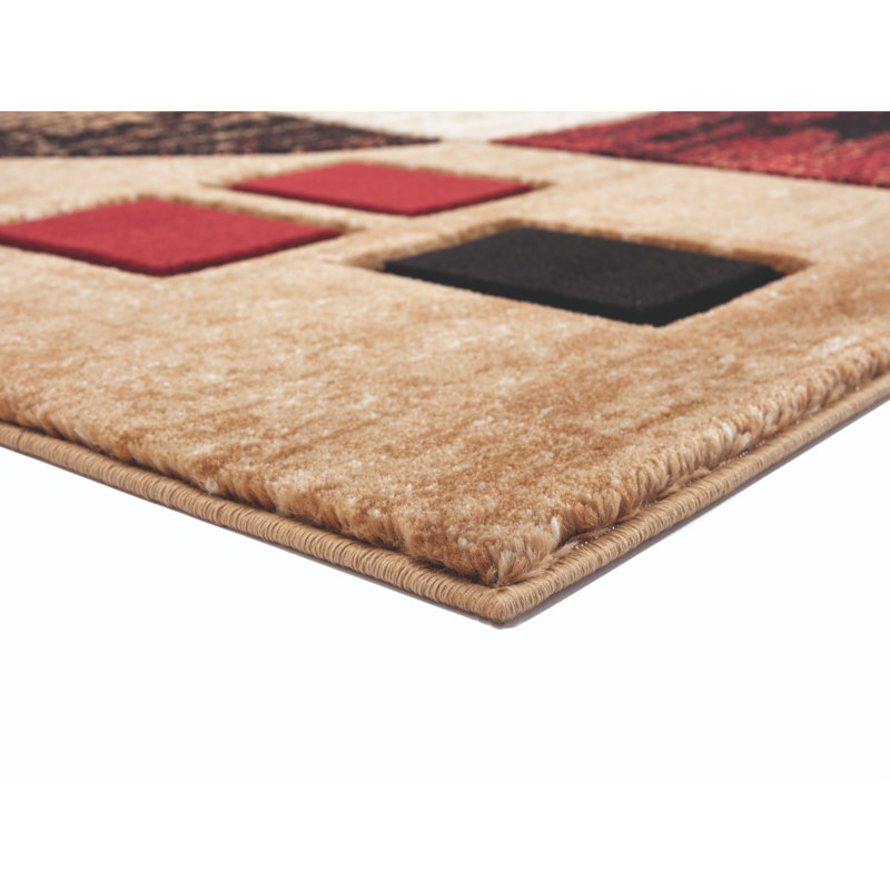Tapis rouge Merito, Rectangle 1 pi 10 po x 2 pi 8 po