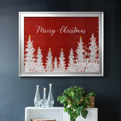 «Merry Christmas» - Reproduction de photo sur toile