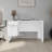 Desk, 2 Drawers, White