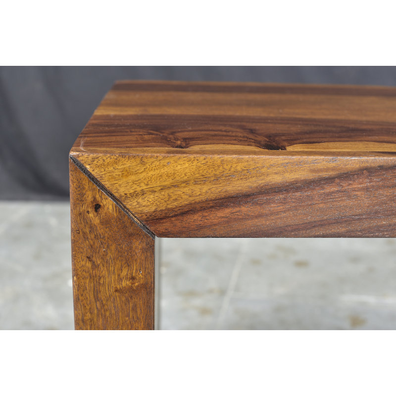Luro Solid Wood Bench, 18" H x 60" W x 14" D