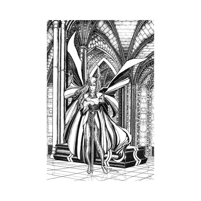 Guardian by Ruth Thompson - Gallery-Wrapped Canvas Giclée on Canvas, 20.32 cm H x 30.48 cm W, Canvas