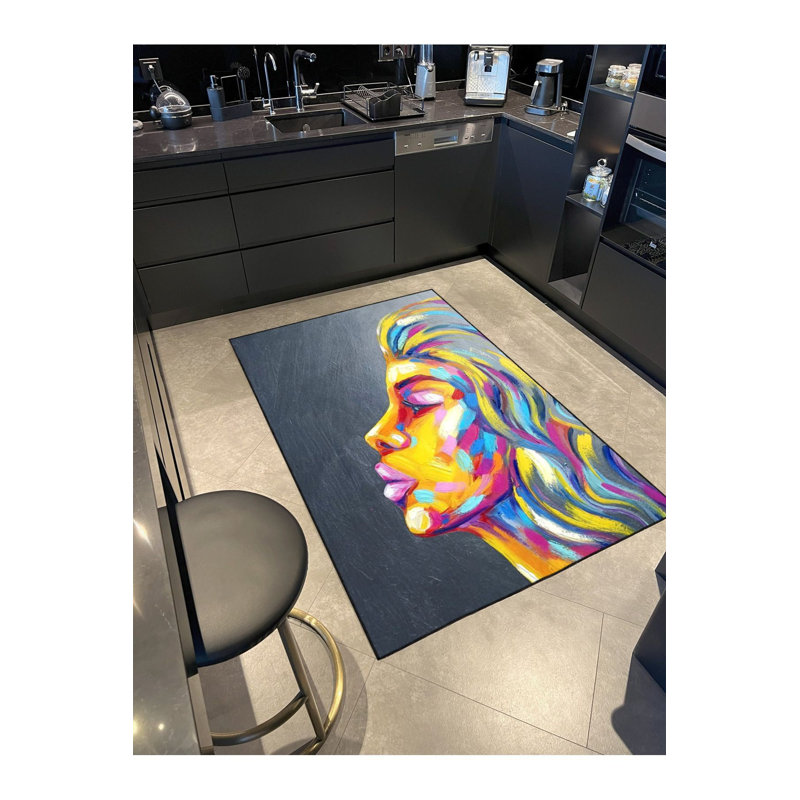 Tapis à motif tissé Profile Pose, Tapis de couloir 3 pi 3 po x 6 pi 7 po inclus