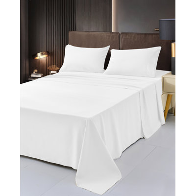 Ensemble de draps 1800 en rayonne de bambou
