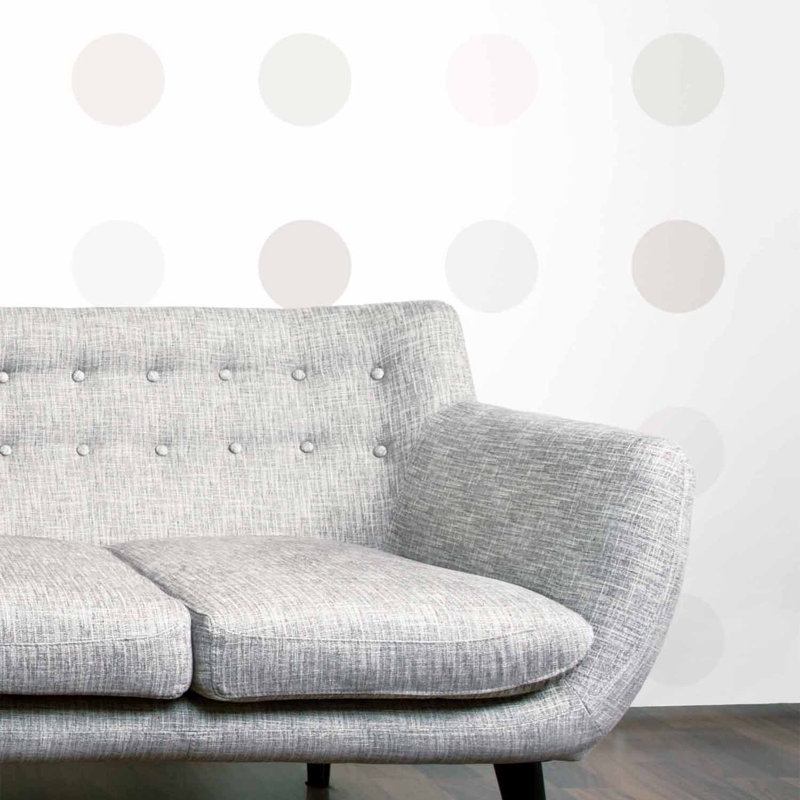 Dots, Non-Woven, Linen